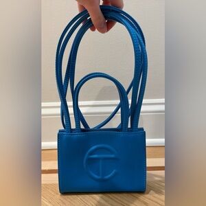 Small Cyan Telfar Bag